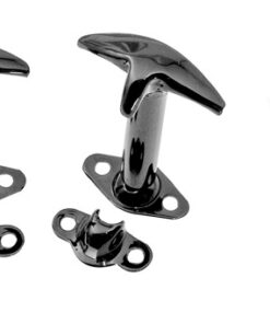 WO-7601 Haubenzüge per Paar kompl. schwarz