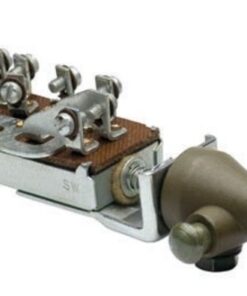 WO-A1347 Zug-Lichtschalter, Metallknopf grün